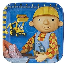 Party Supplies - Bob the Builder 9 Dinner Plates (8) by Birthday Express