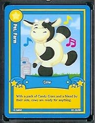 Ganz WebKinz Trading Card #20 Cow - Mint Condition - Shipped in Protective Case!