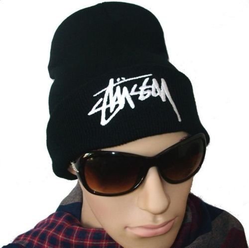 HOT!new Stussy hip hop male female wool knit cap hat Beanies hip-hop Winter Hat