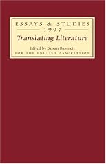 Translating Literature (Essays and Studies)