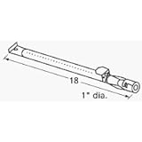 Stainless Steel Straight Pipe Grill Burner