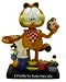ガーフィールドの好きなもの食べ放題?バブルヘッド【首振り人形】: GARFIELDのバブルヘッド・フィギアI’d rather be happy than thin