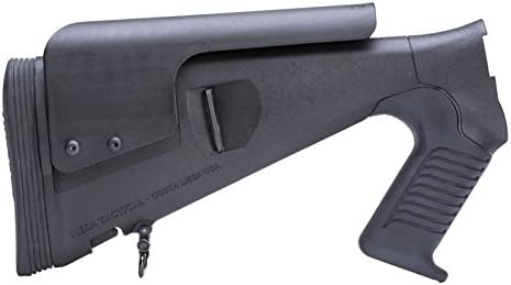 Mesa Tactical Urbino Stock with Limbsaver Buttpad and Cheek Riser for Benelli M1/M2 (12-GA, Black)
