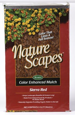 Scotts Organic #88452750-RDC06 2CUFT Sierra RED Mulch