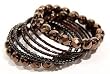 Beaded Diversity Bracelet: Bronze
