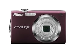 Nikon Coolpix S3000 12 MP Digital Camera with 4x Optical Vibration Reduction (VR) Zoom and 2.7-Inch LCD (Plum)