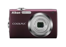 Nikon Coolpix S3000 12 0 MP Digital Camera with 4x Optical Electronic Vibration Reduction VR Zoom and 2 7-Inch LCD Plum 