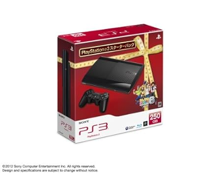 PlayStation 3 250GB スターターパック チャコール・ブラック みんなのゴルフ6同梱 (CEJH-10022)