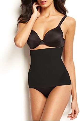 Wellington Orthopedic Women's Invisible Slip-On Waist Trainer, Black, X-Large, 4.15 Ounce