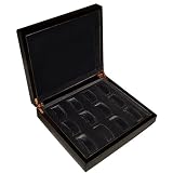 Black Twelve Slot Watch Box #P10-01-BLK