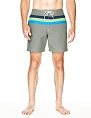 North Coast Cut & Sew Colour Block Swim Shorts