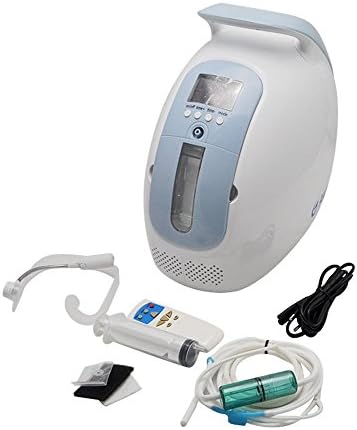 12v DC Oxygen Bar Machine Portable Concentrator with car adaptor 5L/min flow 90% purity