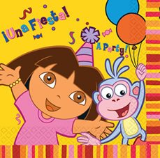 Dora The Explorer Luncheon Napkins (16pk)