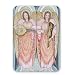 Two angels playing instruments, 1995 (w/c) .. - Mouse Mat Art247 Highest Quality Natural Rubber Mouse Mats - Mouse Mat