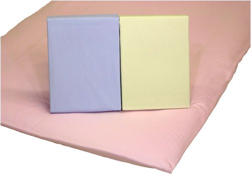 メーカー直販 綿100％厚地ツイル 生地 フラットシーツ 普通タイプシーツ ダブル 180×260cm ピンク