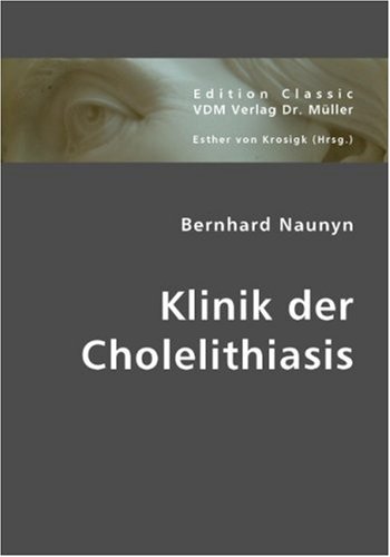 Klinik der Cholelithiasis