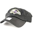 Baltimore Ravens Slouch Flex Fit Baseball Hat - black