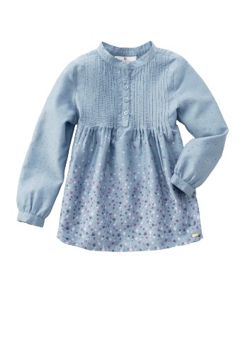 bellybutton M&auml;dchen Bluse, kariert 1039300, Biesentunika, deep aqua, Gr. 122, Blau (deep a Preisvergleich