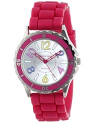 Cerentino Womens CR102-FS  Fuchsia Silicone Rubber Watch
