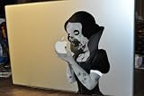 Zombie Princess Decal for 15