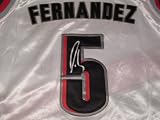 RUDY FERNANDEZ SIGNED AUTOGRAPHED PORTLAND TRAILBLAZERS JERSEY W/ HOLOGRAM + COA