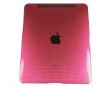 Bundle Monster Hard Back Case Cover Accessories For Apple Ipad Tablet 3G / Wifi - Pink
