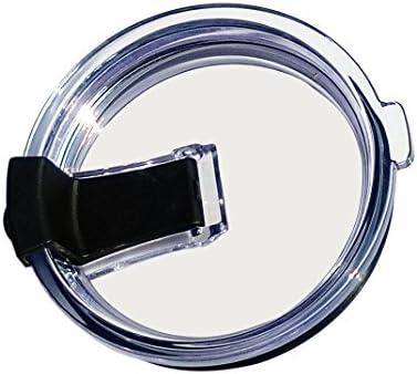 Colorful PoPo Lid for 20-Ounce Rambler Tumbler - Black