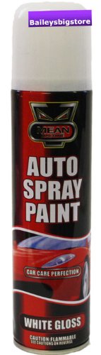 Auto & Appliance Spray Paint WHITE GLOSS 300ml 