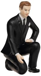 Weddingstar Groom "Lending a Hand" Mix & Match Cake Topper