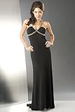 Beaded Slinky Black Dresses by Flip