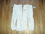 2-pk Reebok Premium Baseball Pants White Youth XS X-Small