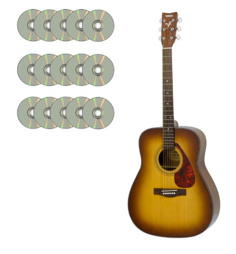 Yamaha F325 Acoustic Guitar Lesson DVDs