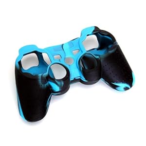 Etui de Protection Couverture de Skin en Silicone pour Manette PS2 PS3