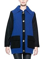 Love Moschino Chaqueta Punto Lana (Azul Índigo)