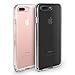 iPhone 8 Plus Case, Orzly FlexiCase for iPhone 7 Plus 2016 / Apple iPhone 8 Plus 2017 - Wireless Charging Friendly [Protective] Phone Case in 100% Transparent