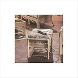 1400 Bermuda Ottoman Finish: Pecan, Fabric Color: A3010