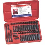 55 Piece 1/4 Drive Impact Socket Set