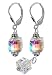 Womens Bewitch Swarovski Crystal Sterling Silver Earrings Pendant Set