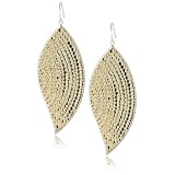 Anna Beck Designs Bali Large Leaf 18k Gold Pla