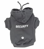 K9 Security On Grey Hoodie, Xtra Large