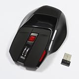 Goldensunsky 1000/1600/2000dpi High Speed Wireless Gaming Optical Mouse with USB Mini Receiver, Plug and Play 2.4ghz