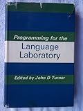 Programming for the language laboratory