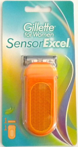 Gillette Sensor Excel Razor for Women ~ Orange