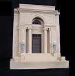 The University of Notre Dame School of Architecture - Bond Hall Door - Architectural Model and Bookend By Timothy Richards