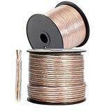 100 Foot Roll USA Made 16 Gauge Speaker Wire