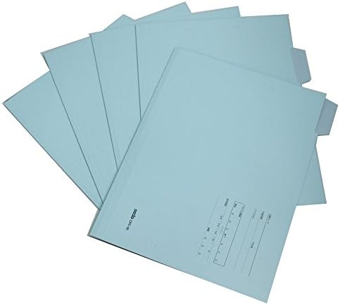5 pieces budgerigar color folder A4 Blue (japan import)