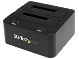 StarTech.com SuperSpeed USB 3.0 to Dual 2.5/3.5in SATA Hard Drive Docking Station