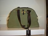 Yves Saint Laurent Muse Large Canvas & Leather Satchel Handbag