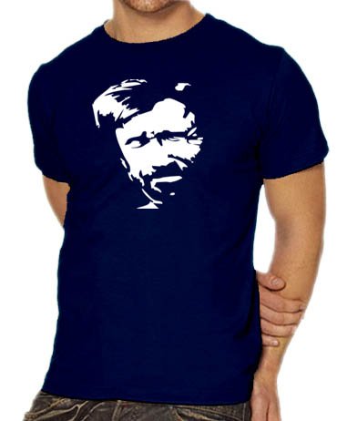 Touchlines Unisex/Herren T-Shirt Chuck Norris, navy, XL, D1013 Preisvergleich