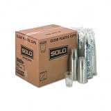 SOLO Cup Company : Plastic Party Cold Cups, 12 Ounces, Clear, 20 Bags of 50 Per Carton -:- Sold as 2 Packs of - 1000 - / - Total of 2000 Each